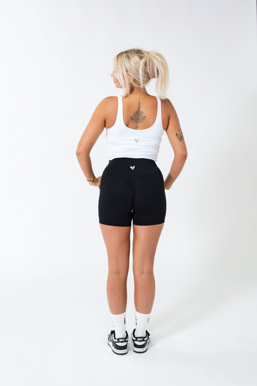UG Black Heart Shorts