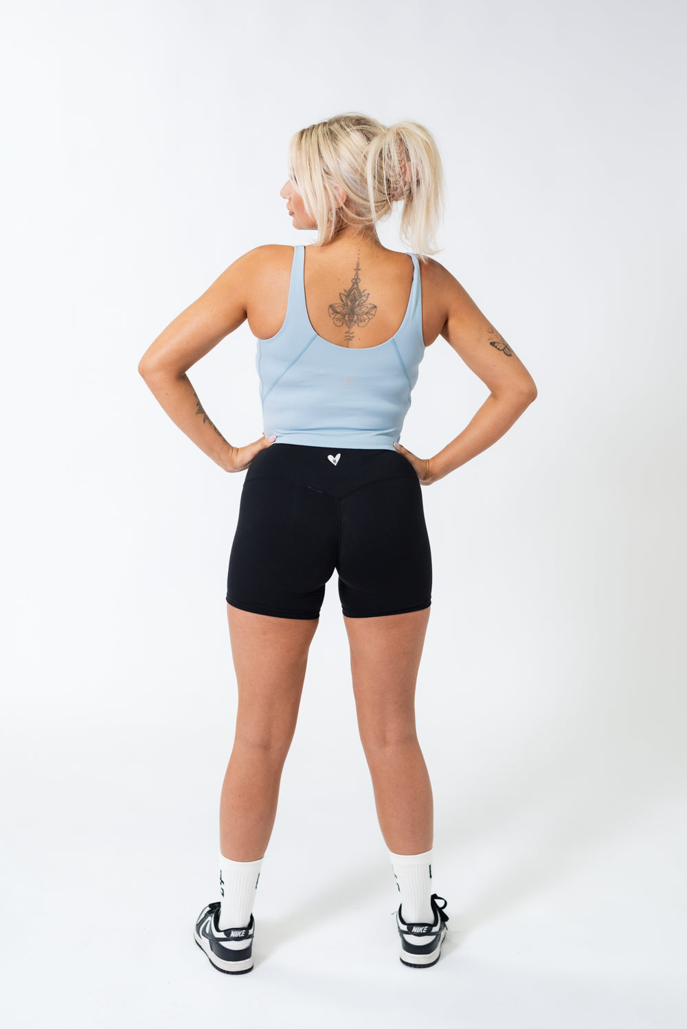 UG Black Heart Shorts