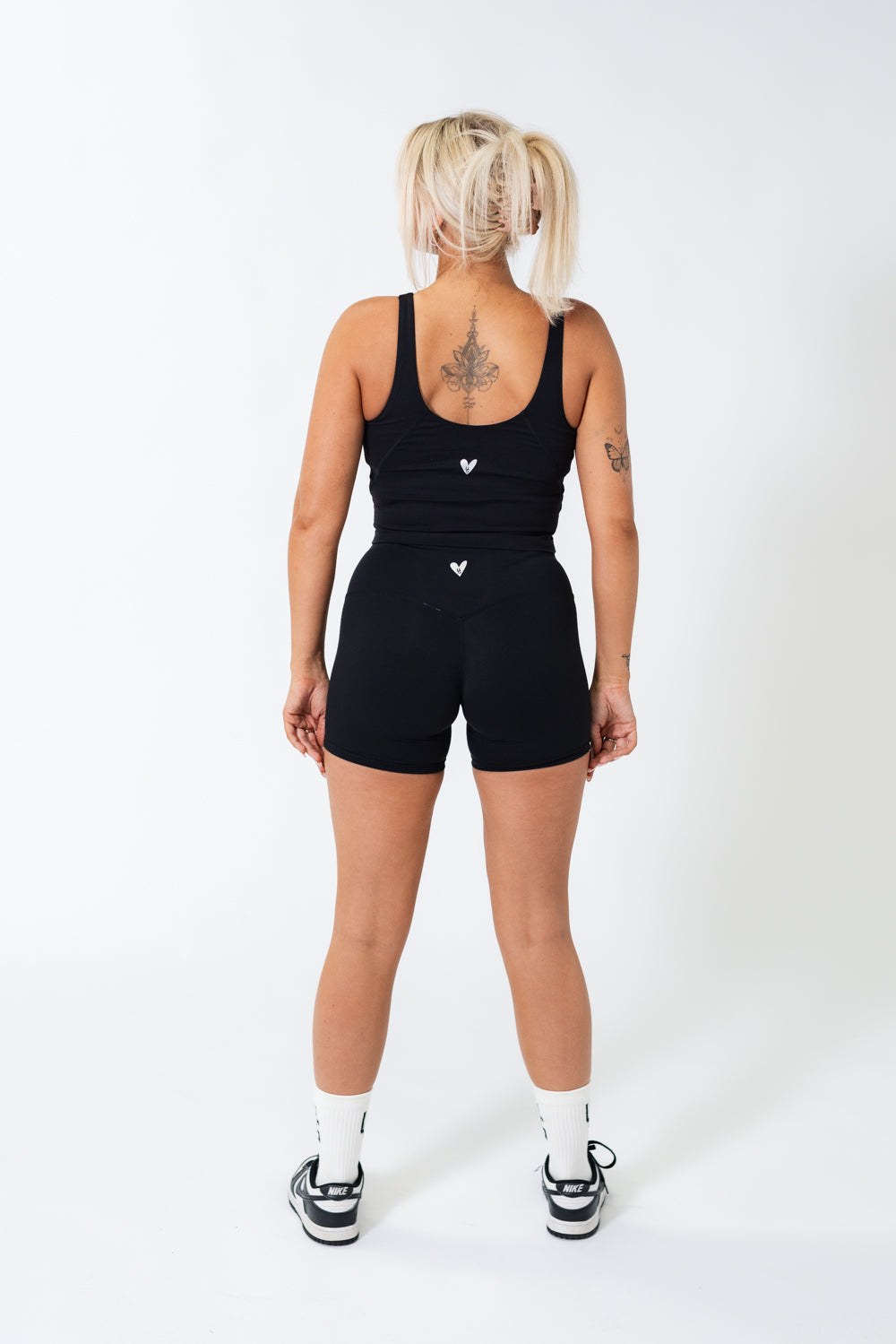 UG Black Heart Shorts