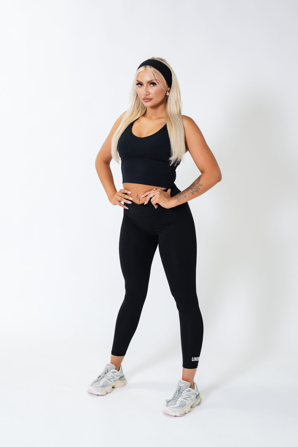 UG Black Sports Singlet