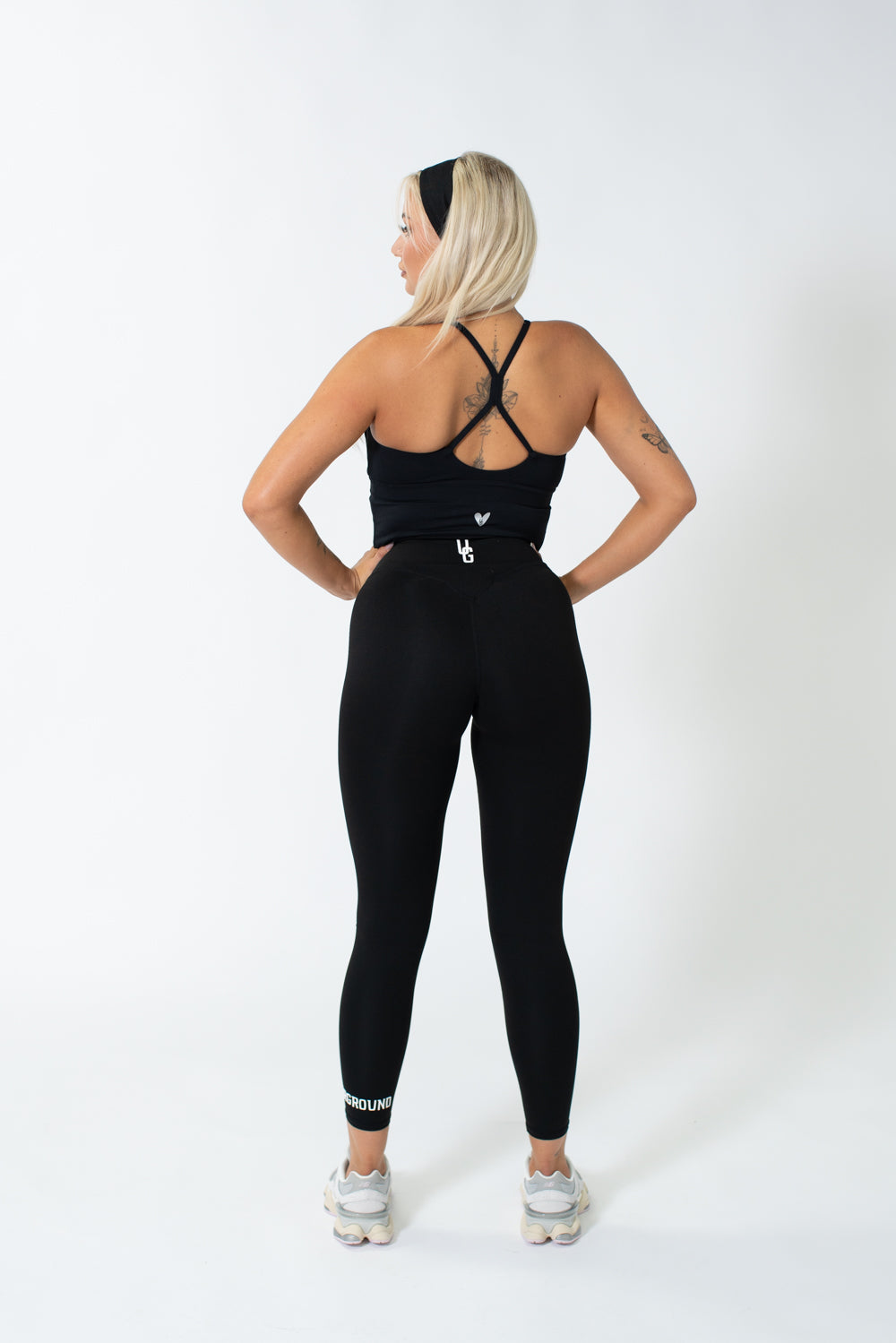 UG Black Sports Singlet