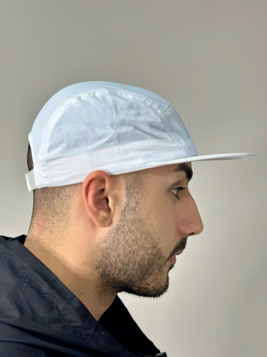 White Dry-Fit Baseball Cap