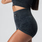 Black Ribbed Crop