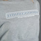 Crop Loose Fit Crew Jumper Grey on Grey