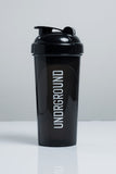 600ml Shaker Bottle White Logo