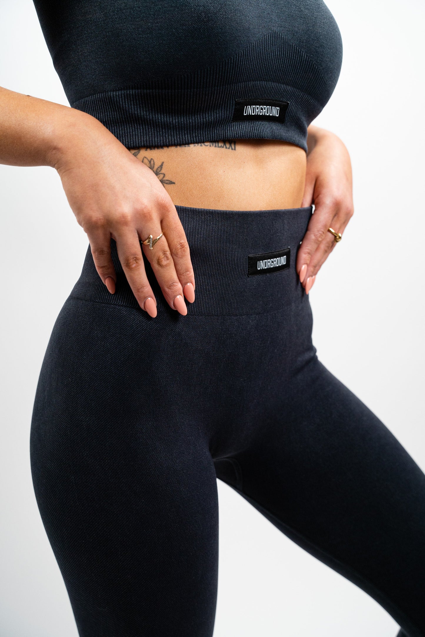 Black Seamless Leggings