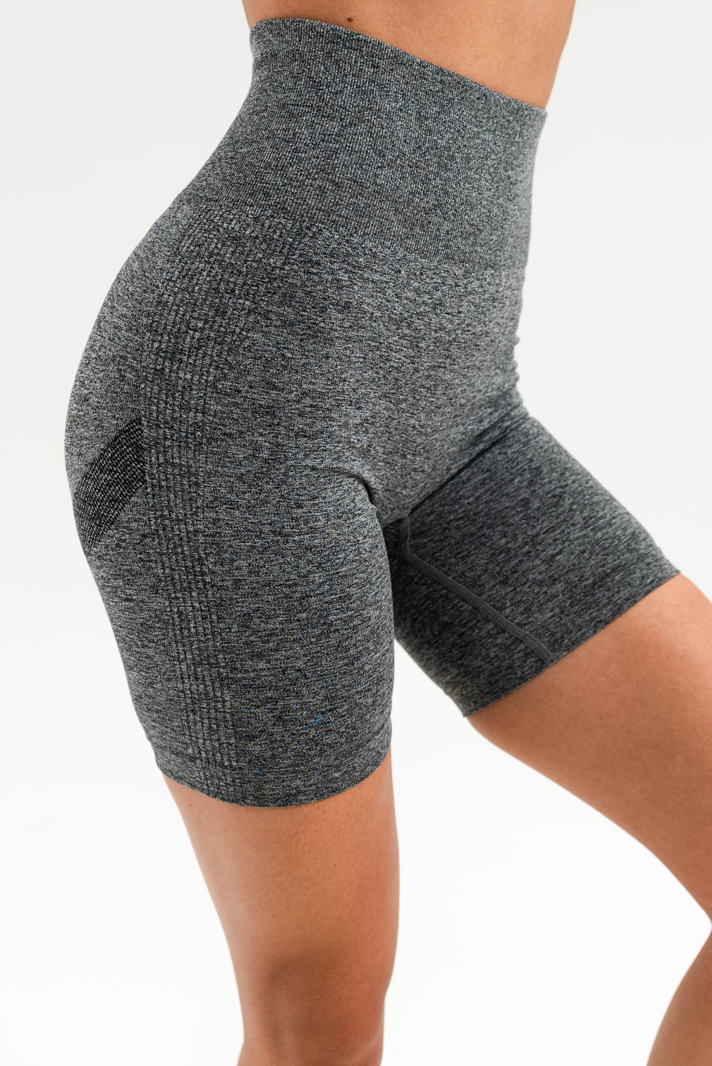 Booty Shaper Bike Shorts x Grey