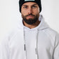 Baby Blue Patched Cotton Beanie