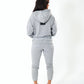 Grey Puff Print Joggers (UNISEX)