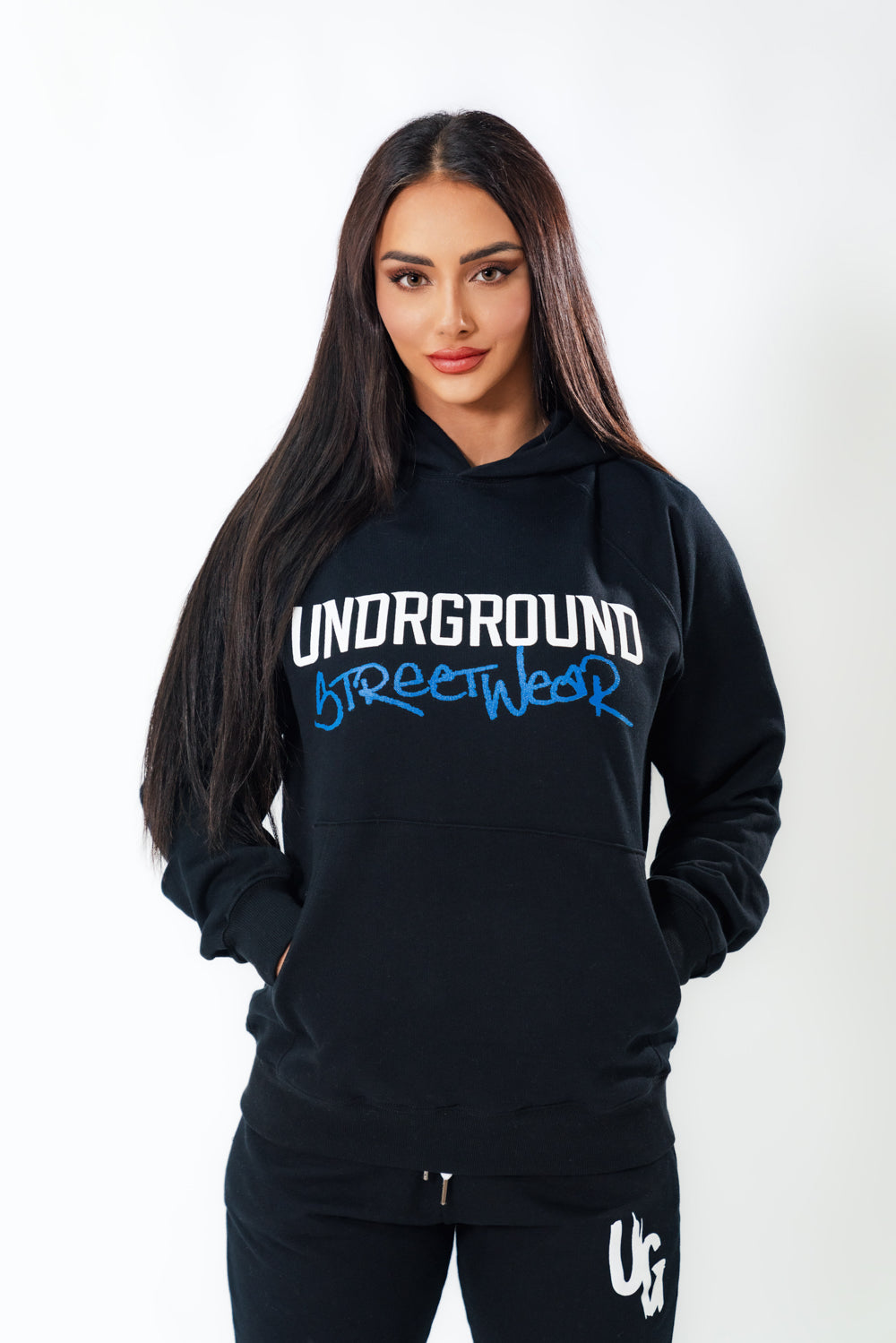 Black Undrground Graphic Hoodie (UNISEX)