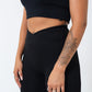 Jet Black V Waist Leggings